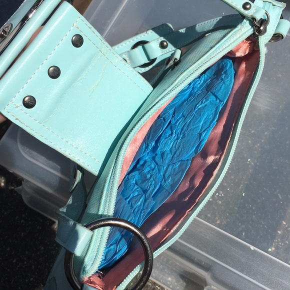 Turquoise GUESS Handbag - Picture 3 of 3